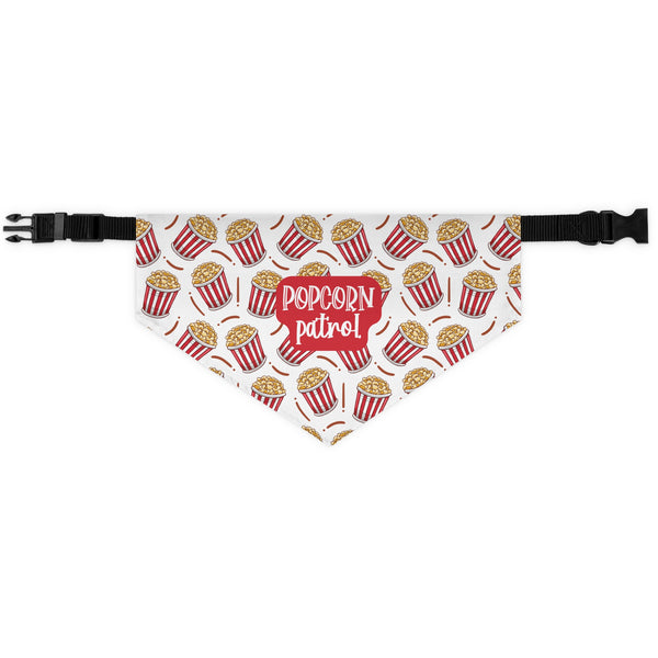 Popcorn Patrol Pet Bandana Collar