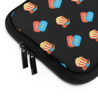 Popcorn & Movie Tickets Laptop Sleeve