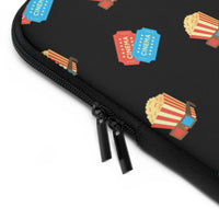 Popcorn & Movie Tickets Laptop Sleeve