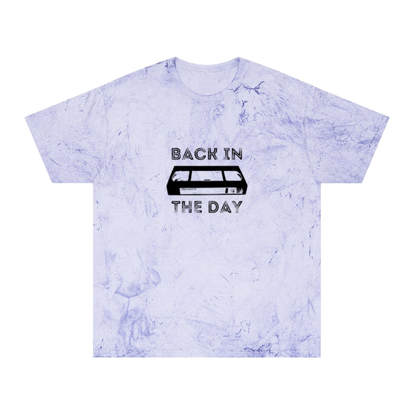 Back in the Day VHS Tape Color Blast T-Shirt