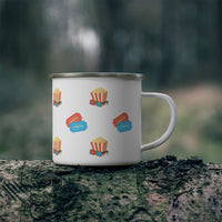 Popcorn & Movie Tickets Camping Mug