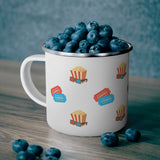 Popcorn & Movie Tickets Camping Mug