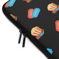 Popcorn & Movie Tickets Laptop Sleeve